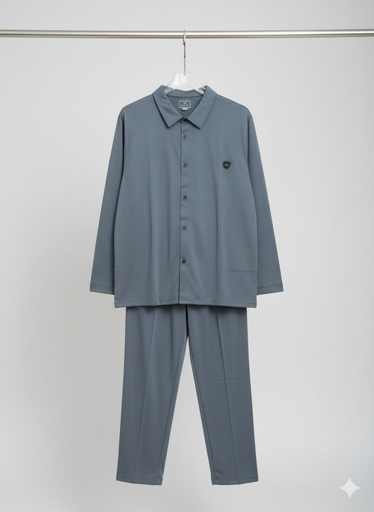 Men's Premium Grey Dress Co-ord Set