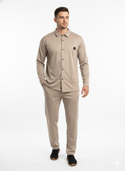 Men's Premium Black Dress Co-ord Set