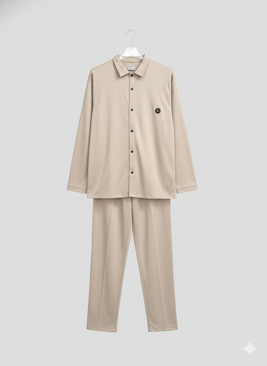 Men's Premium Black Dress Co-ord Set