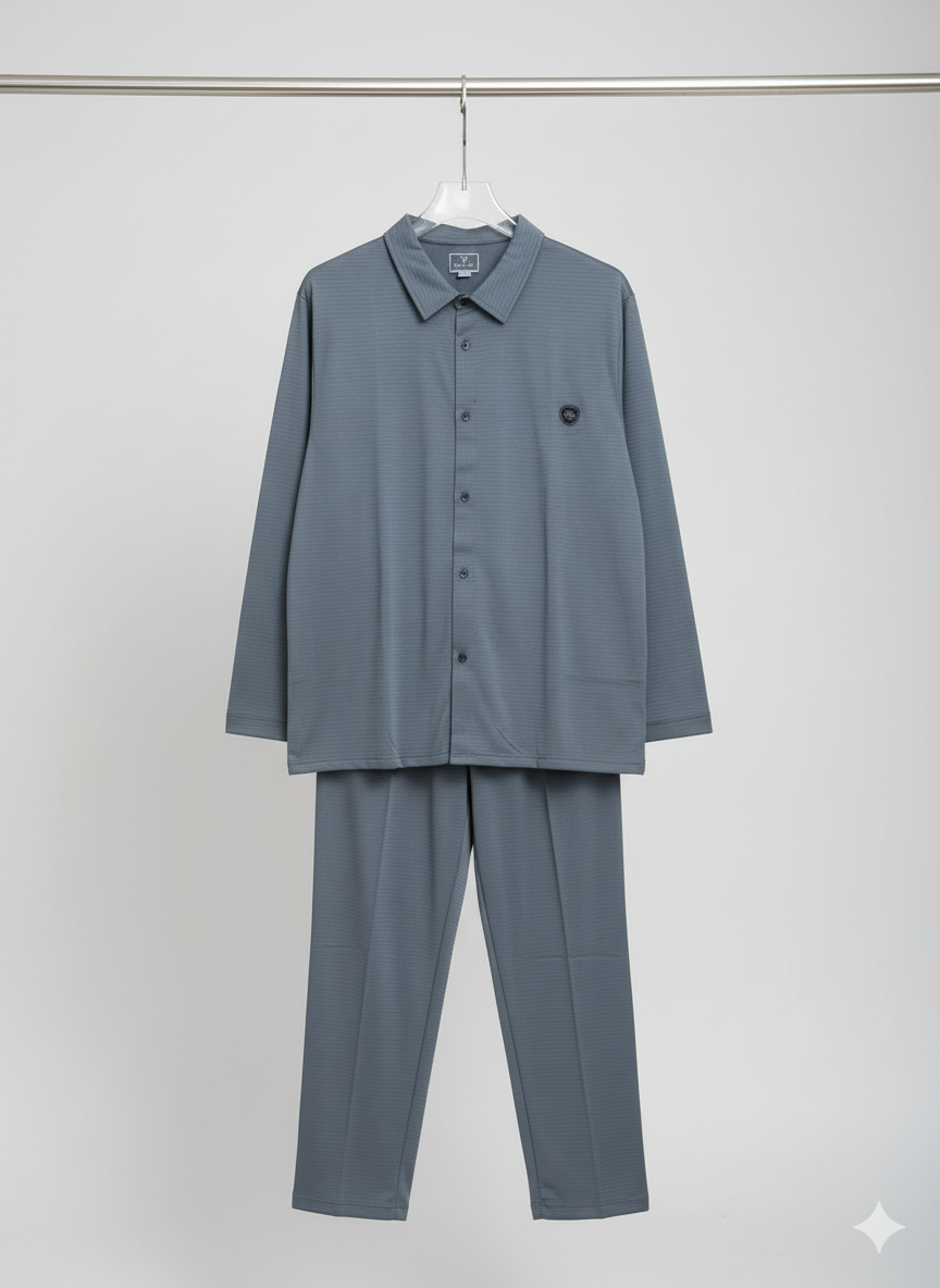 Men's Premium Black Dress Co-ord Set